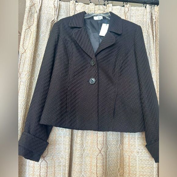 Jackets & Blazers - Van Heusen Ladies LG Black Jacket